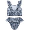 Little Me Clothes for Baby Girls’ Two-Piece Tankini Swimsuit, 0-3 Months – 4 Toddler(Medieval Bllue)