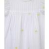 Little Me Clothes for Baby Girls’ Woven Sunsuit and Headband Set, 3-12 Months(Snapdragon/Bright White)