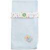 Little Me Blankets for Baby Girls’ Blankets for Baby Bunnies Swaddling Receiving Blanket(Light Blue Cute Bear)