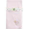 Little Me Blankets for Baby Girls’ Blankets for Baby Bunnies Swaddling Receiving Blanket(Pink Sweet Bear)
