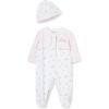 Little Me Clothes for Baby Girls’ 100% Cotton Scratch-Free Tag Footie Sleeper, Preemie to 9 Months(Baby Bunnies)
