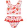 Little Me Clothes for Baby Girls’ Two-Piece Tankini Swimsuit, 0-3 Months – 4 Toddler(Chrystal Rose)