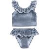 Little Me Clothes for Baby Girls’ Two-Piece Tankini Swimsuit, 0-3 Months – 4 Toddler(Medieval Bllue)