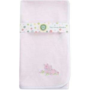 Little Me Blankets for Baby Girls’ Blankets for Baby Bunnies Swaddling Receiving Blanket(Baby Bunnies)