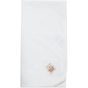 Little Me Blankets for Baby Girls’ Blankets for Baby Bunnies Swaddling Receiving Blanket(Gentle Bear)