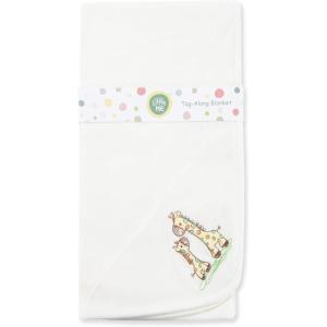 Little Me Blankets for Baby Girls’ Blankets for Baby Bunnies Swaddling Receiving Blanket(Giraffe)
