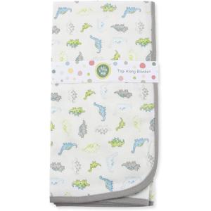 Little Me Blankets for Baby Girls’ Blankets for Baby Bunnies Swaddling Receiving Blanket(Little Dino’s)