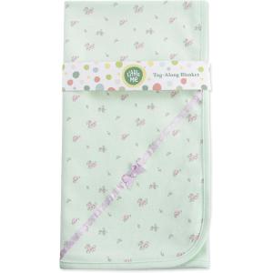 Little Me Blankets for Baby Girls’ Blankets for Baby Bunnies Swaddling Receiving Blanket(Petite Rose)
