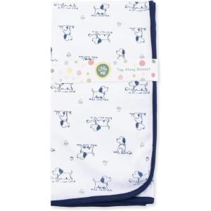 Little Me Blankets for Baby Girls’ Blankets for Baby Bunnies Swaddling Receiving Blanket(Puppy Toile)