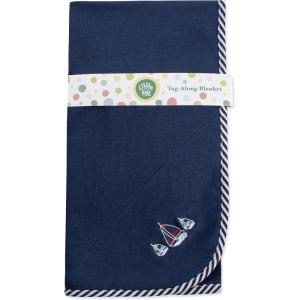 Little Me Blankets for Baby Girls’ Blankets for Baby Bunnies Swaddling Receiving Blanket(Sailboats)