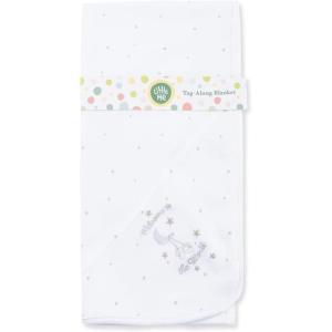 Little Me Blankets for Baby Girls’ Blankets for Baby Bunnies Swaddling Receiving Blanket(Welcome to the World)