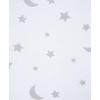Little Me Baby Gender Neutral 3-Pack Short Sleeve Bodysuit Scratch Free 100% Cotton, Quick Snap Closures, Newborn to 9 Months(Grey)