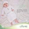 Little Me Clothes Baby Gender Neutral 2-Pc Nightgown and Cap Set 100% Cotton with Elastic Bottom, Baby Essentials,0-3 Months(Giraffe)