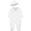 Little Me Footie Pajamas Cotton Baby Sleepwear Boys and Girls Footed Sleeper(Safari)