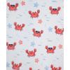 Little Me Baby Boys 2-pack of Rompers(Blue/Red Craps)