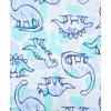 Little Me Baby Boys 2-pack of Rompers(Dinosaur Green)