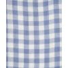 Little Me Clothes for Baby Boys’ Gauze Striped Button Down Shirt and Check Short Set, 3 Months – 12 Months(Infinity/Marshmallow)