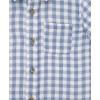 Little Me Clothes for Baby Boys’ Woven Short and Button Down Shirt Set, 12 Months – 4 Toddler(Blue Infinity)