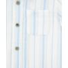 Little Me Clothes for Baby Boys’ Woven Short and Button Down Shirt Set, 12 Months – 4 Toddler(Blue Multi)