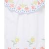 Little Me Clothes for Baby Girls’ Woven Tunic and Short Play Set, 12 Months – 4 Toddler(White/Pink Eyelet)