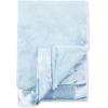 Little Me Blankets for Baby, Plush Swaddling Receiving Blanket, 30 x 27 Inches(Light Blue)