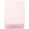 Little Me Blankets for Baby, Plush Swaddling Receiving Blanket, 30 x 27 Inches(Light Pink)