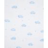 Little Me Clothes for Baby Boys’ and Girls’ 100% Organic Cotton 5PC Bodysuit and Pant Set, Baby Shower Essentials, NB to 9M(Blue)