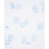 Little Me Clothes for Baby Boys’ and Girls’ 100% Organic Cotton 5PC Bodysuit and Pant Set, Baby Shower Essentials, NB to 9M(Blue)