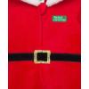 Little Me Clothes for Baby Boys’ and Girls’ Holiday Costume Suit Footies, Newborn to 6 Months(Santa Minky)