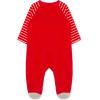 Little Me Clothes for Baby Boys’ and Girls’ Holiday Footies Rompers Sleepers, Newborn to 6 Months(Toy Bear)