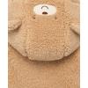 Little Me Clothes for Baby Boys’ and Girls’ Quilted Velour Pram Fall Winter Snowsuit with Fold-Over Mitts, 3 to 9 Months(Sesame/Crème Brulee)
