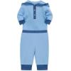 Little Me Simply Essential Solids Gender Neutral Bodysuit and Coordinating Pant Set, 3 Months to 12 Months(Placid Blue/Dutch Blue)