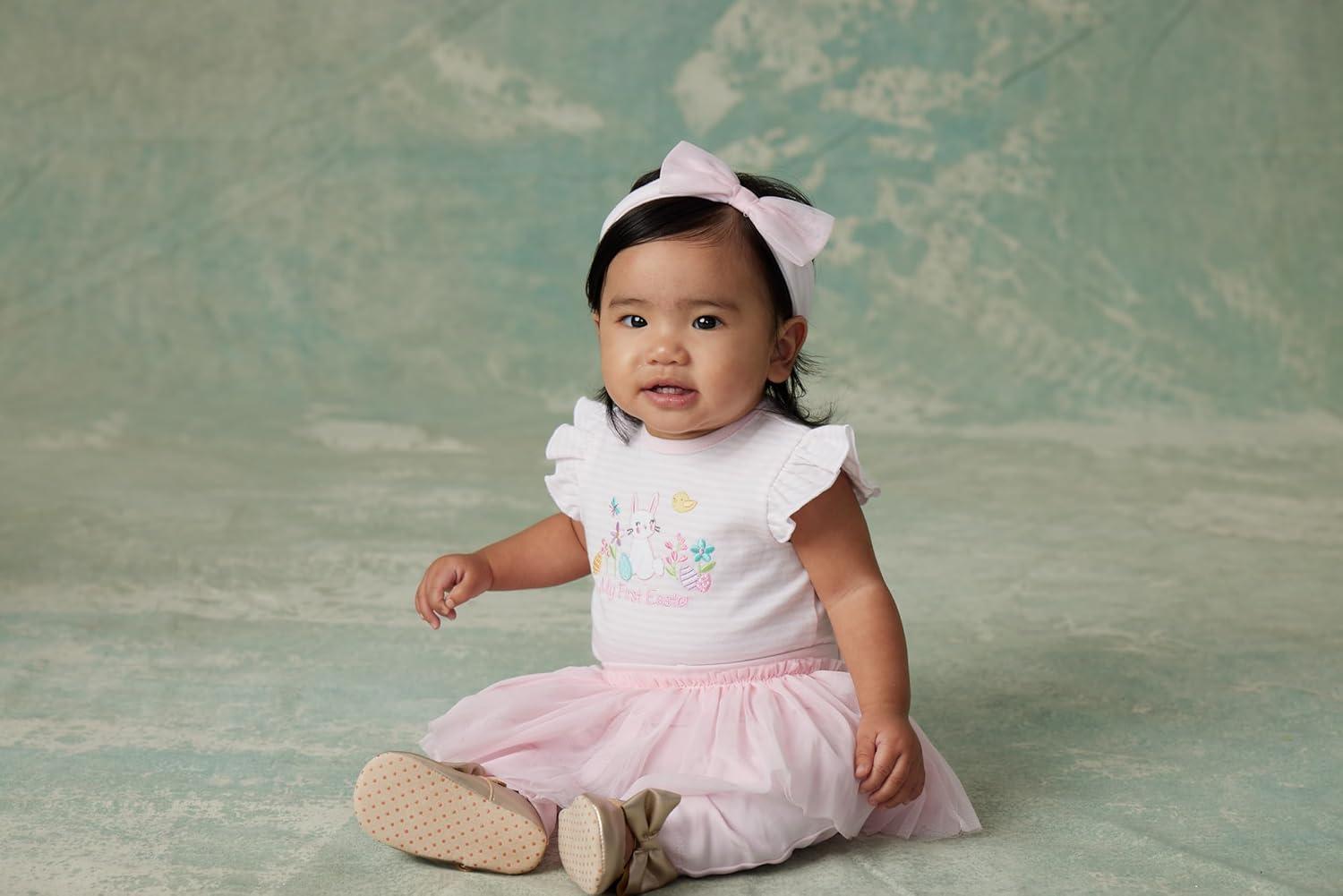 imageLittle Me Baby Girls Tutu Skirt and Legging Set 312 MonthsBlue