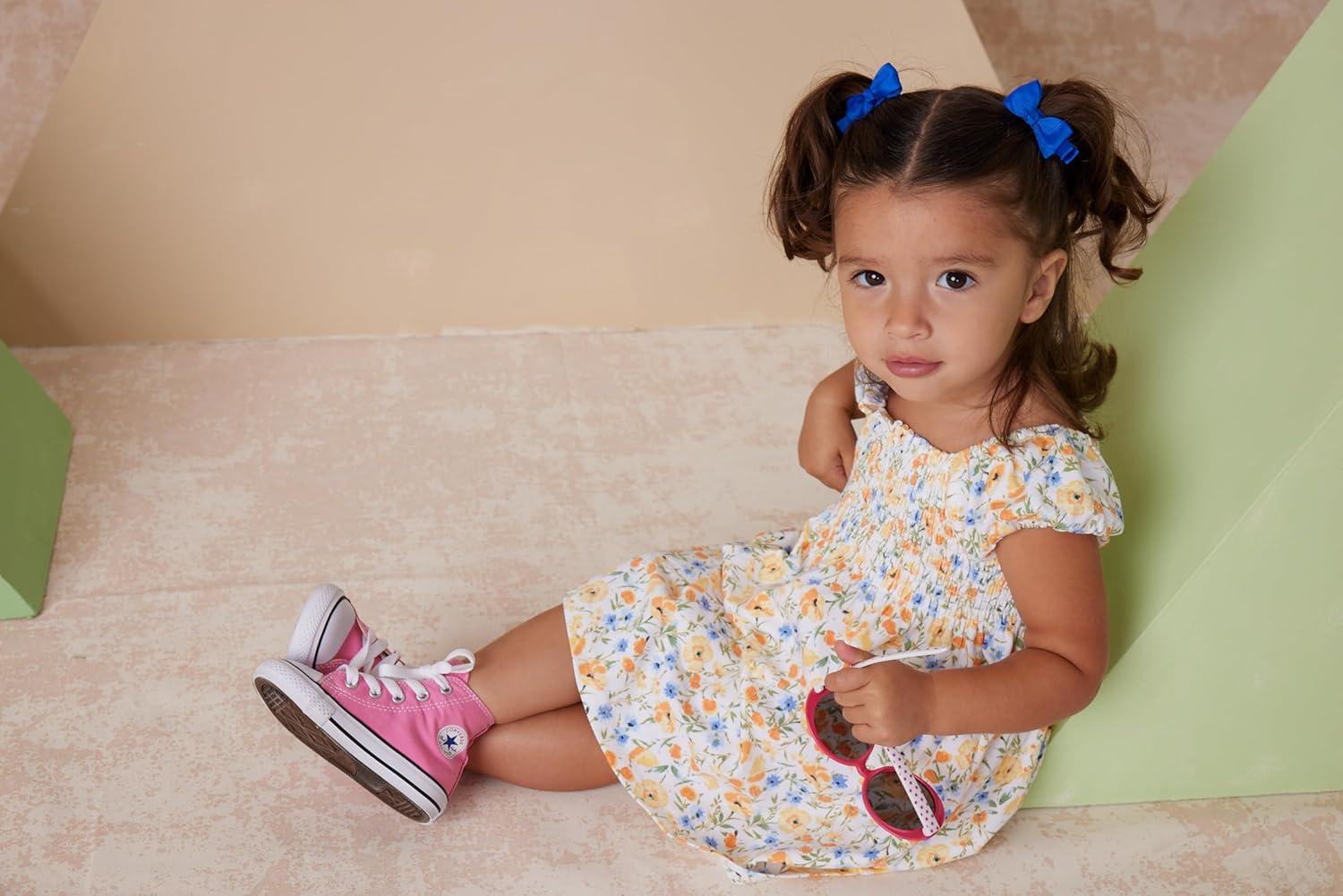 imageLittle Me Clothes for Baby Girls Knit Dress and Cardigan Sets 12 Months 4 ToddlerRose Pink