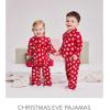 Little Me Baby Boys’ and Girls’ Christmas Holiday Santa Print Pajamas, 12M to 4T(Boy Santa Coat Pj)