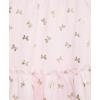 Little Me Baby Girls’ 3-Piece 100% Cotton, Tunic, Legging and Headband Set, 3 Months to 24 Months(Barely Pink/Gold Foil)