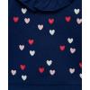 Little Me Clothes for Baby Girls’ 100% Cotton Active Set, Pull on Pants and Sweater, 3 Months to 12 Months(Blue Depths)