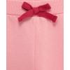Little Me Clothes for Baby Girls’ 100% Cotton Active Set, Pull on Pants and Sweater, 3 Months to 12 Months(Peony Pink Hearts)