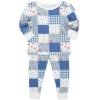 Little Me Clothes for Baby Girls’ 2-Pack Pajama Set, 2 Long Sleeve Tops and 2 Bottoms, 12 Months – 4Toddler(Multi/Whisper White)