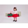 Little Me Clothes for Baby Girl’s 3-Pc Christmas Holiday Holly Headband, Tunic, and Coordinating Legging Set, 3 to 24 Months(Holiday Sparkle)