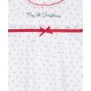 Little Me Clothes for Baby Girl’s 3-Pc Christmas Holiday Holly Headband, Tunic, and Coordinating Legging Set, 3 to 24 Months(Holly White)