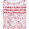 Little Me Clothes for Baby Girls’ Footie and Headband, Newborn – 9 Months(White/Xmas Red Festive)