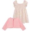 Little Me Clothes for Baby Girls’ Knit Dress and Cardigan Sets, 12 Months – 4 Toddler(Pink)