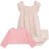Little Me Clothes for Baby Girls’ Knit Dress and Cardigan Sets, 12 Months – 4 Toddler(Pink)