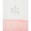 Little Me Clothes for Baby Girls’ Tutu Popover and Matching Headband Set, 3 Months to 12 Months(Crystal Rose)