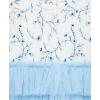Little Me Clothes for Baby Girls’ Tutu Popover and Matching Headband Set, 3 Months to 12 Months(Ice Water)