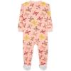 Little Me Clothes for Baby Girls’ Zip Front Bodysuit Sleepwear, 12 Months to 24 Months(Powder Pink)