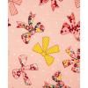 Little Me Clothes for Baby Girls’ Zip Front Bodysuit Sleepwear, 12 Months to 24 Months(Powder Pink)