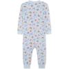 Little Me Clothes for Baby Girls’ Zip Front Pajama Footies, 12-24 Months(Ice Water)