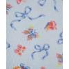 Little Me Clothes for Baby Girls’ Zip Front Pajama Footies, 12-24 Months(Ice Water)